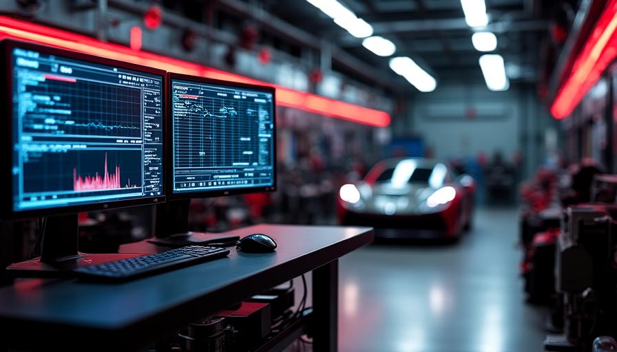 Professionele technische omgeving voor voertuigdiagnostiek in Tilburg